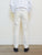 PANTALON DROIT JEAN BLANC