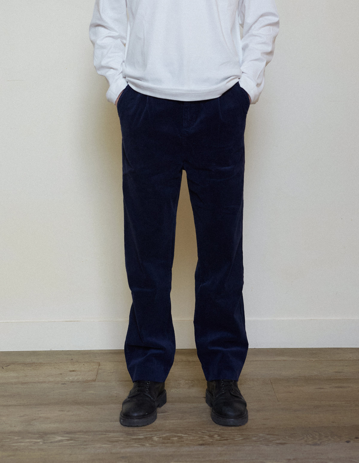 PANTALON PINCE HOMME NAVY