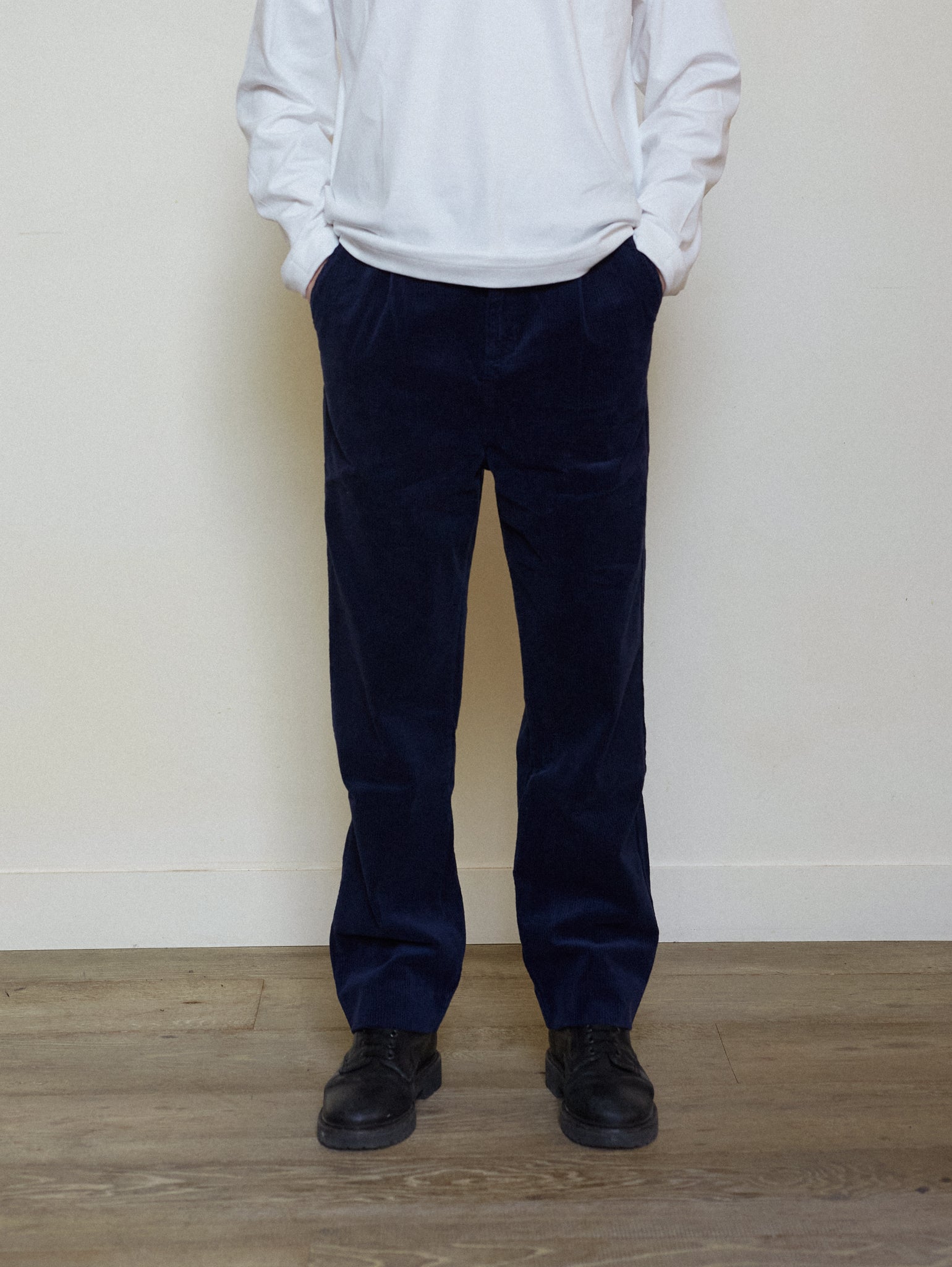 PANTALON PINCE HOMME NAVY