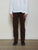 PANTALON DROIT HOMME CHOCOLAT