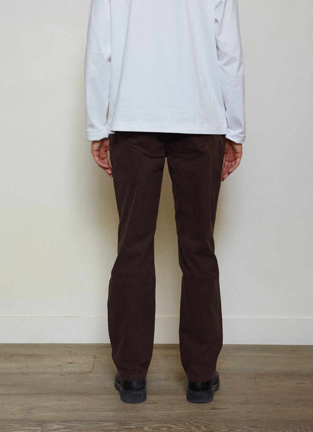 PANTALON DROIT HOMME CHOCOLAT