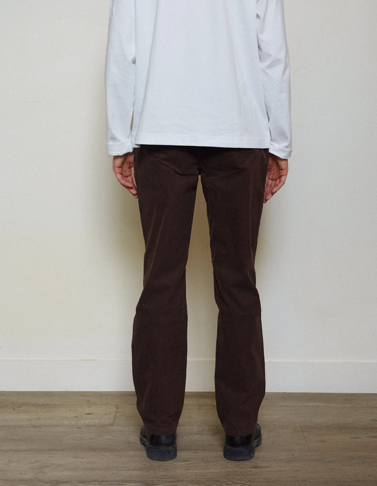 PANTALON DROIT HOMME CHOCOLAT