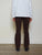 PANTALON DROIT HOMME CHOCOLAT