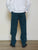 PANTALON PINCE HOMME PÉTROLE