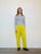 PANTALON LAZY JAUNE - TAILLE XS