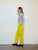 PANTALON LAZY JAUNE - TAILLE XS