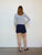 JUPE PORTEFEUILLE NAVY