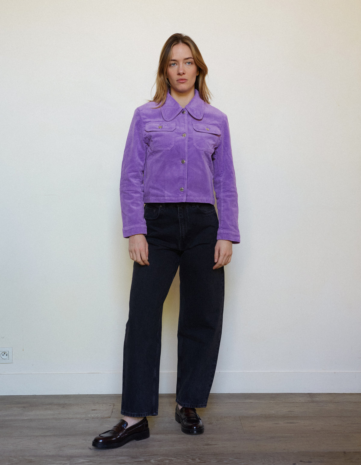 VESTE DAISY LILA - TAILLE S