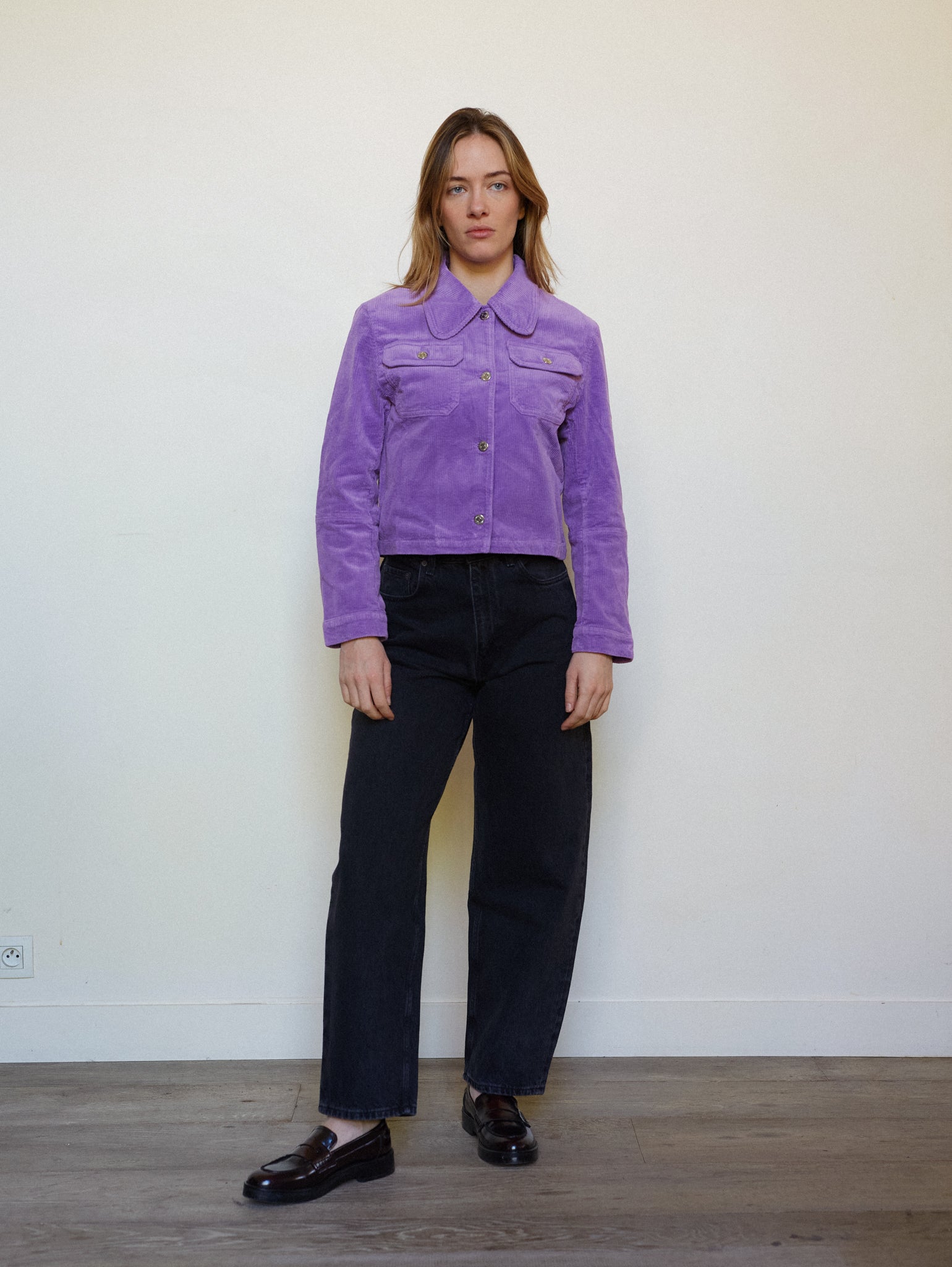 VESTE DAISY LILA - TAILLE S