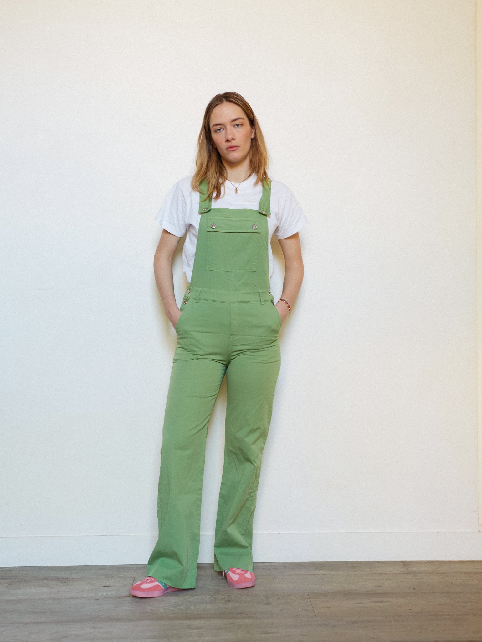 SALOPETTE LOOSE KAKI