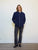 VESTE ZIP NAVY M