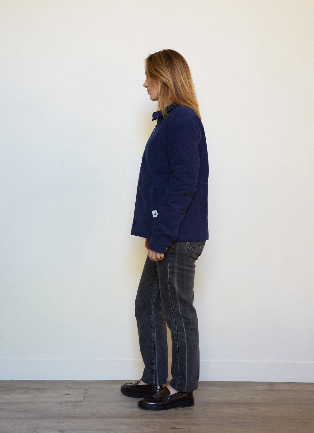 VESTE ZIP NAVY M