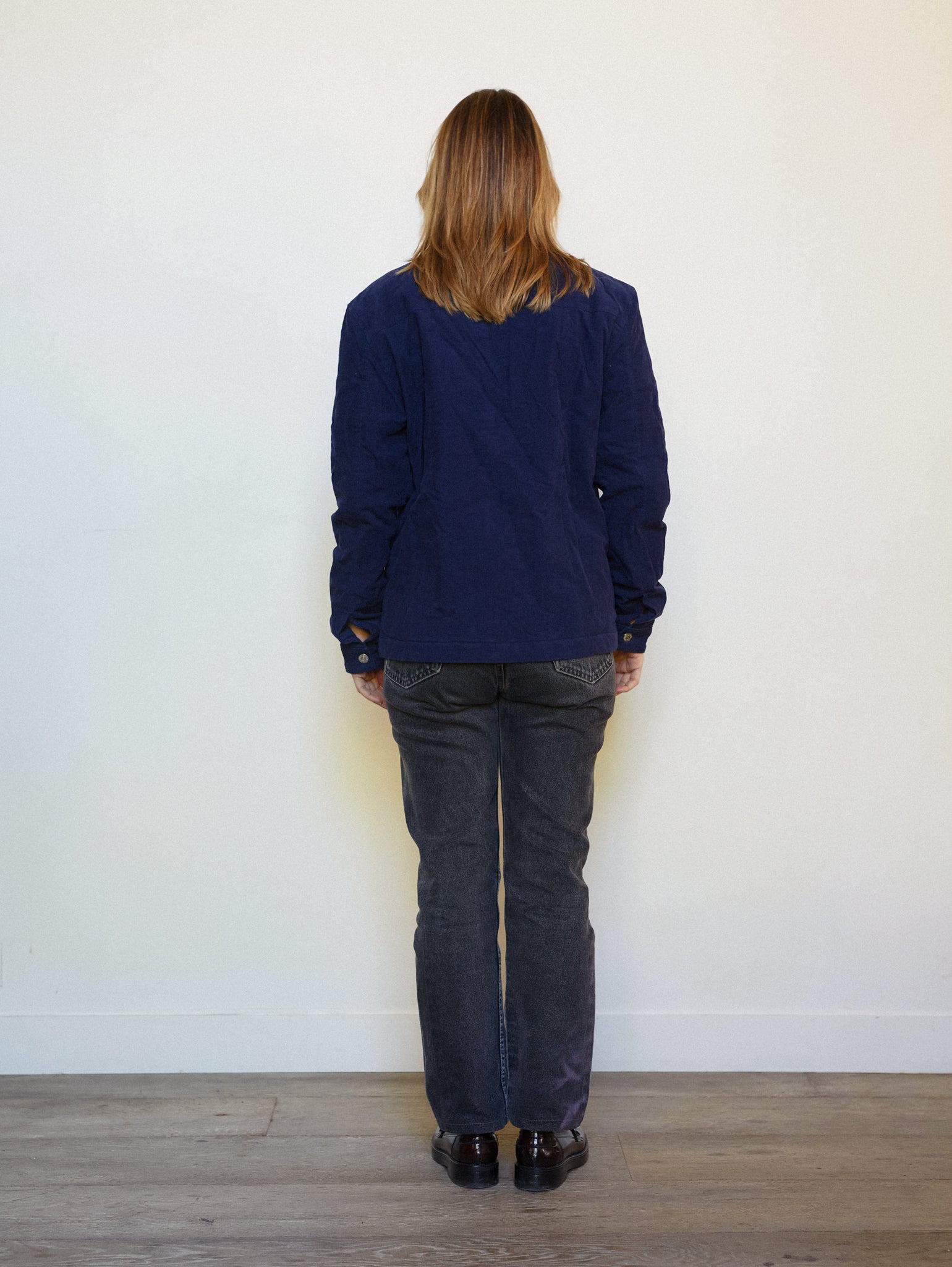 VESTE ZIP NAVY M