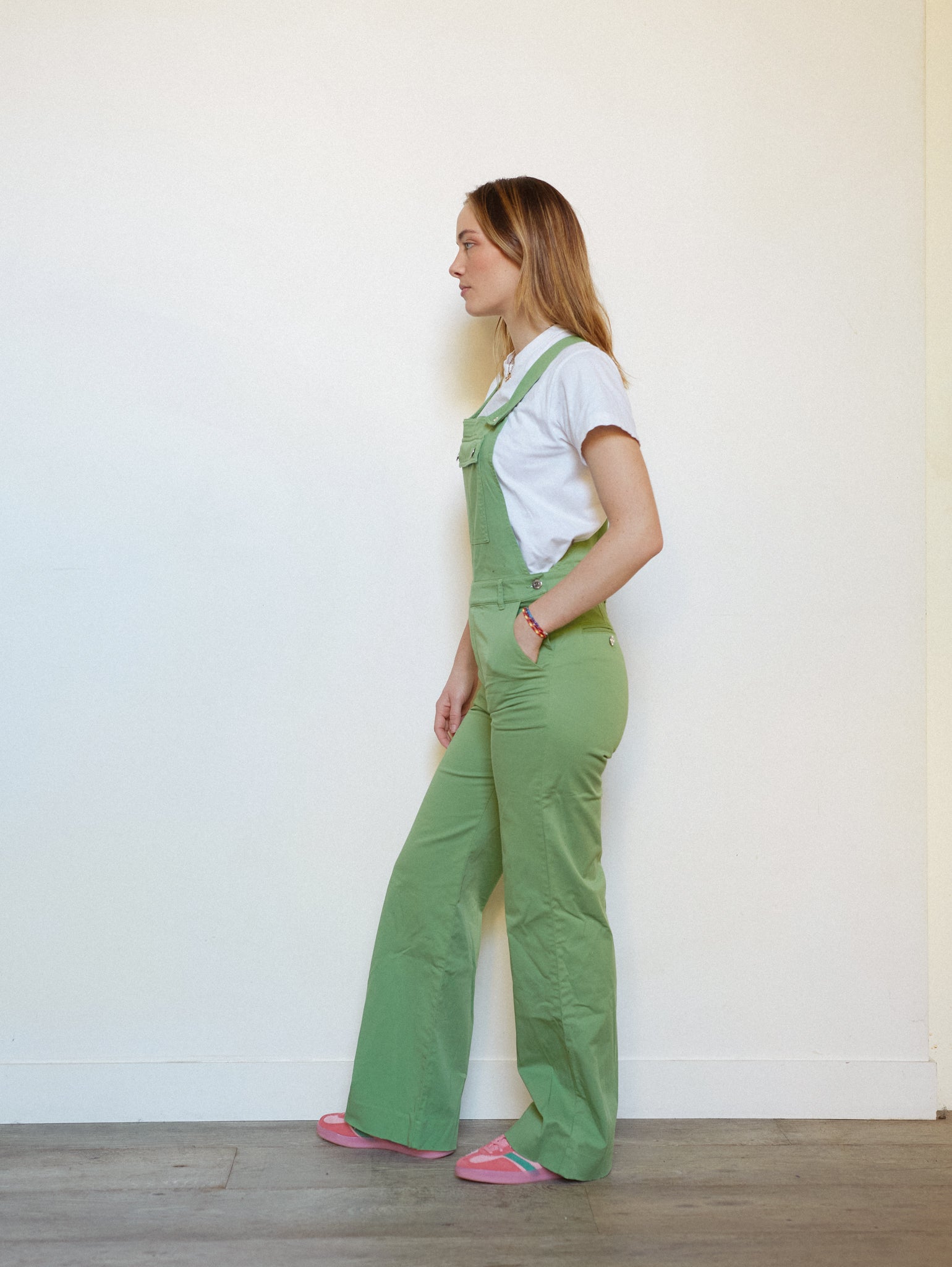 SALOPETTE LOOSE KAKI