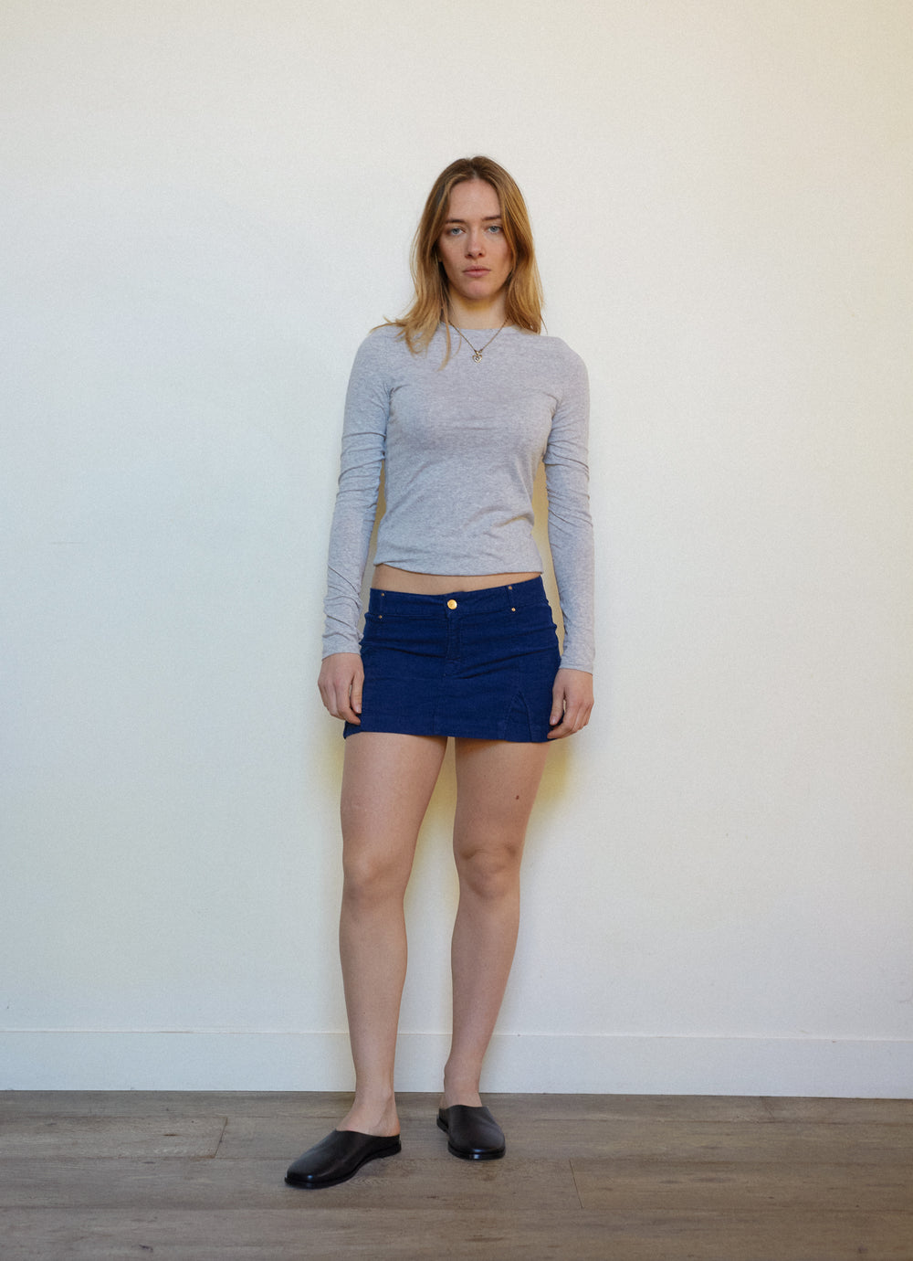 MINI JUPE NAVY- TAILLE XS