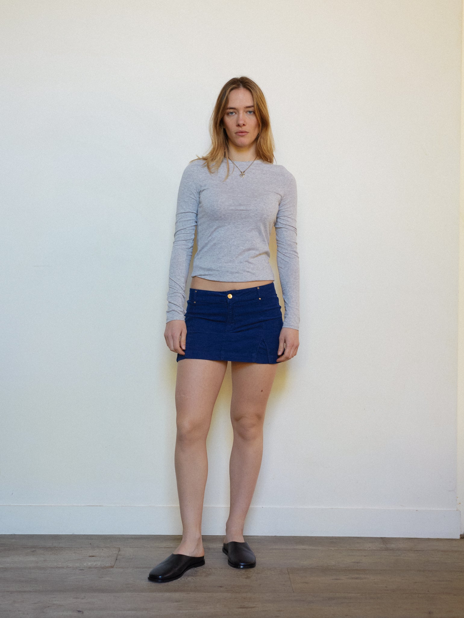 MINI JUPE NAVY- TAILLE XS
