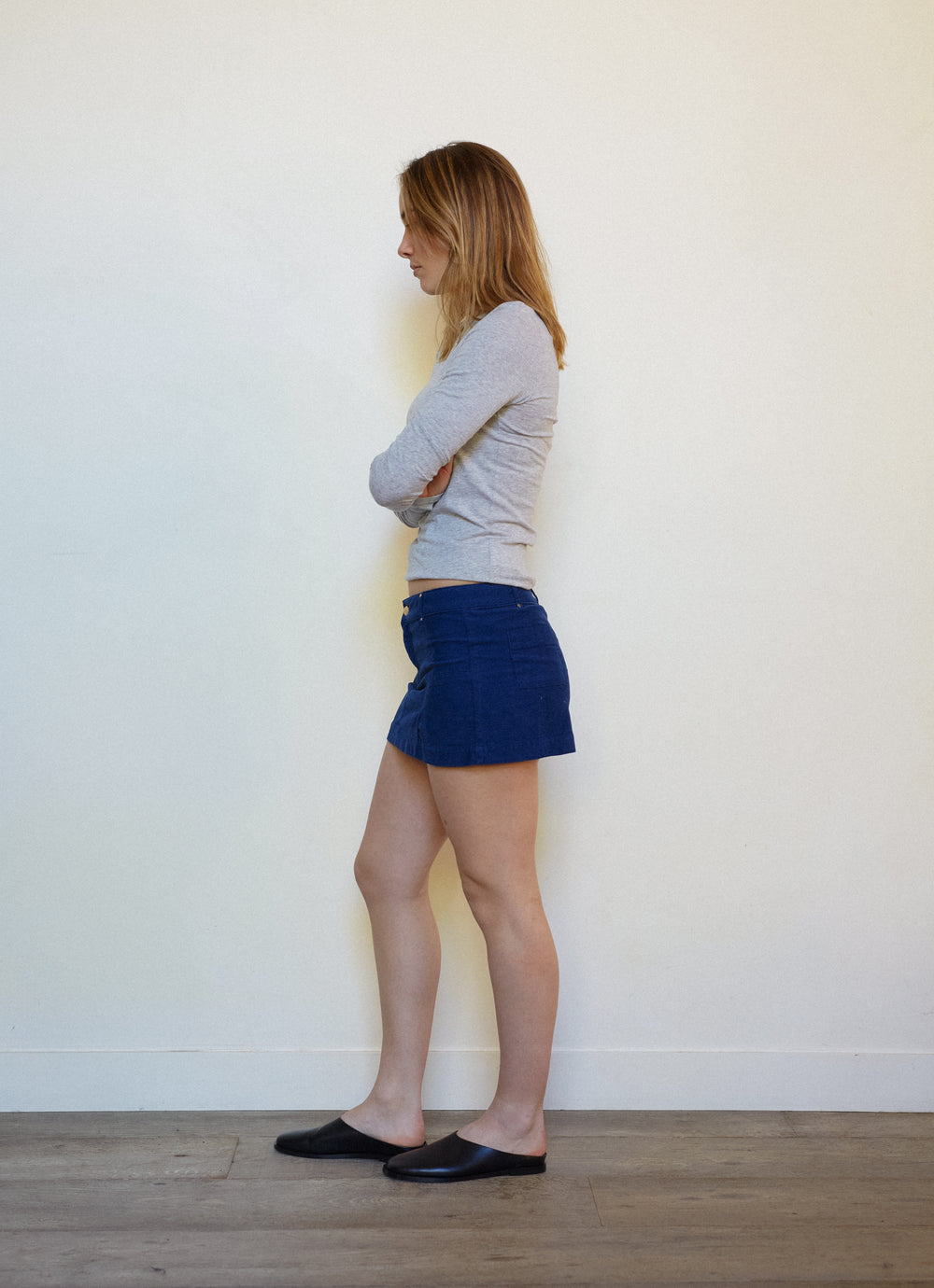 MINI JUPE NAVY- TAILLE XS