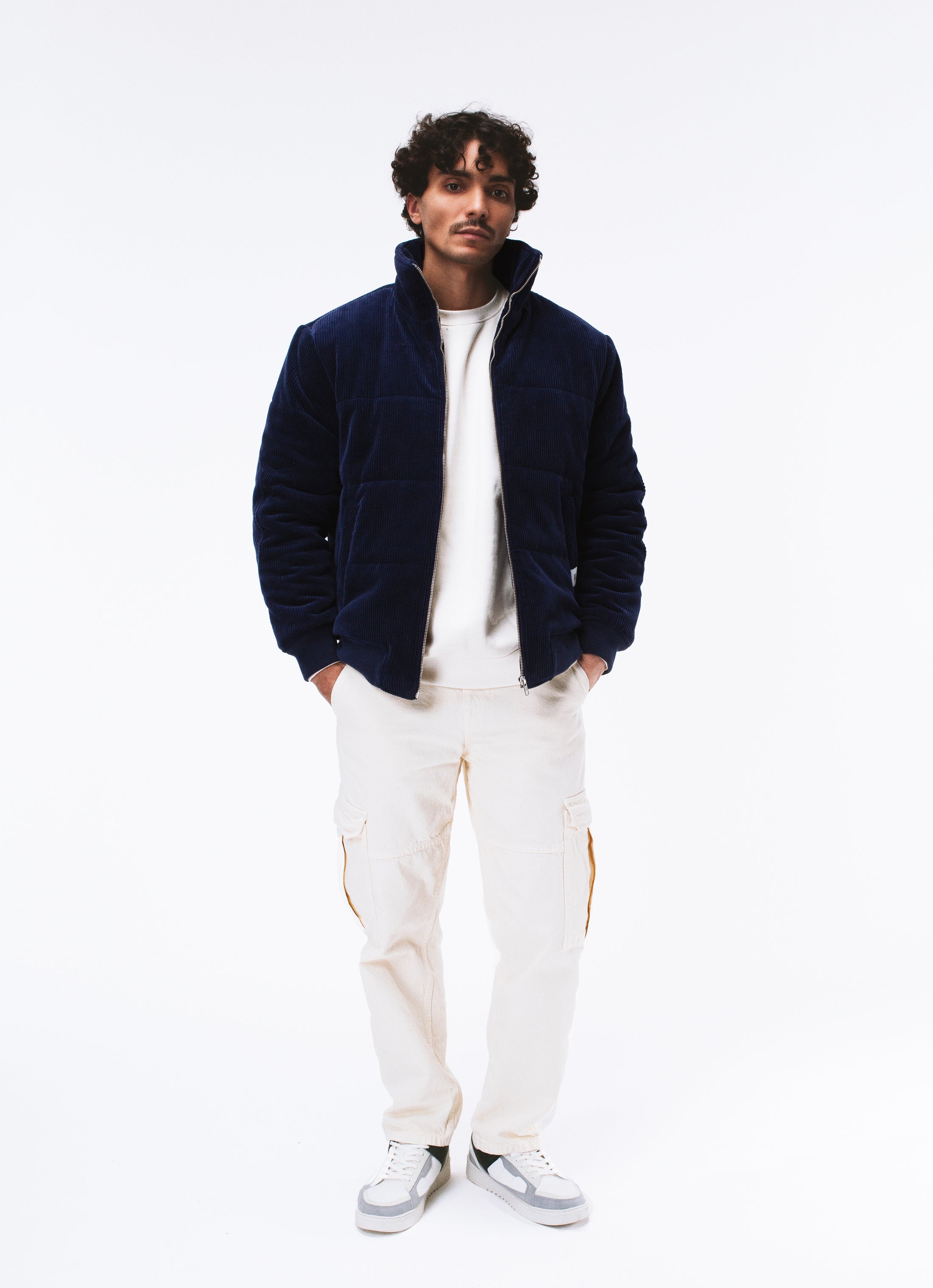 DOUDOUNE PUFFER NAVY - TAILLE L