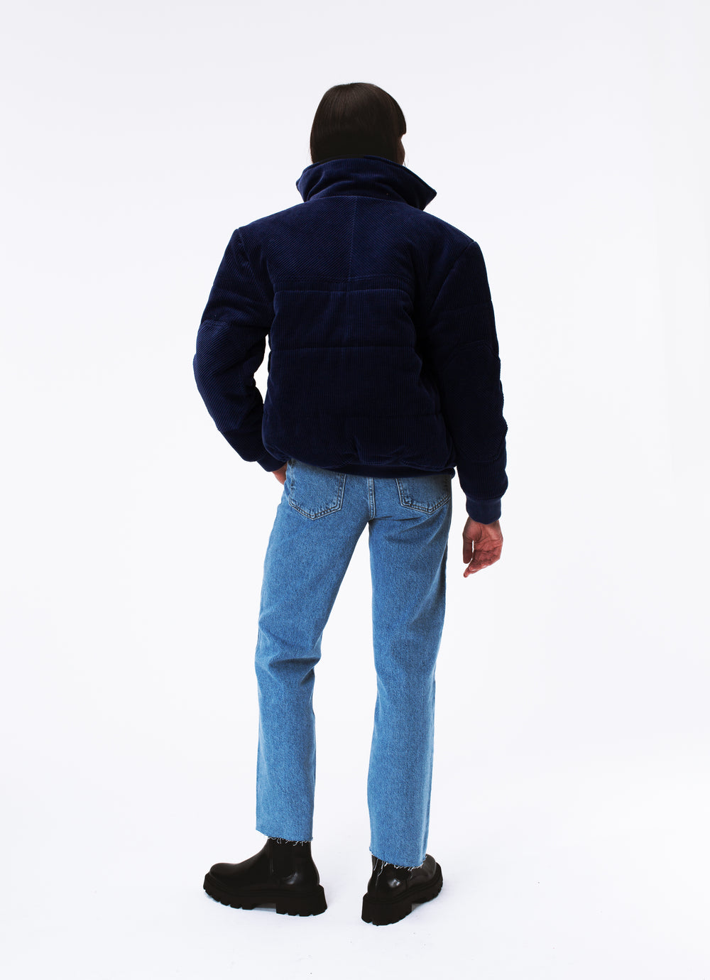 DOUDOUNE PUFFER NAVY - TAILLE L