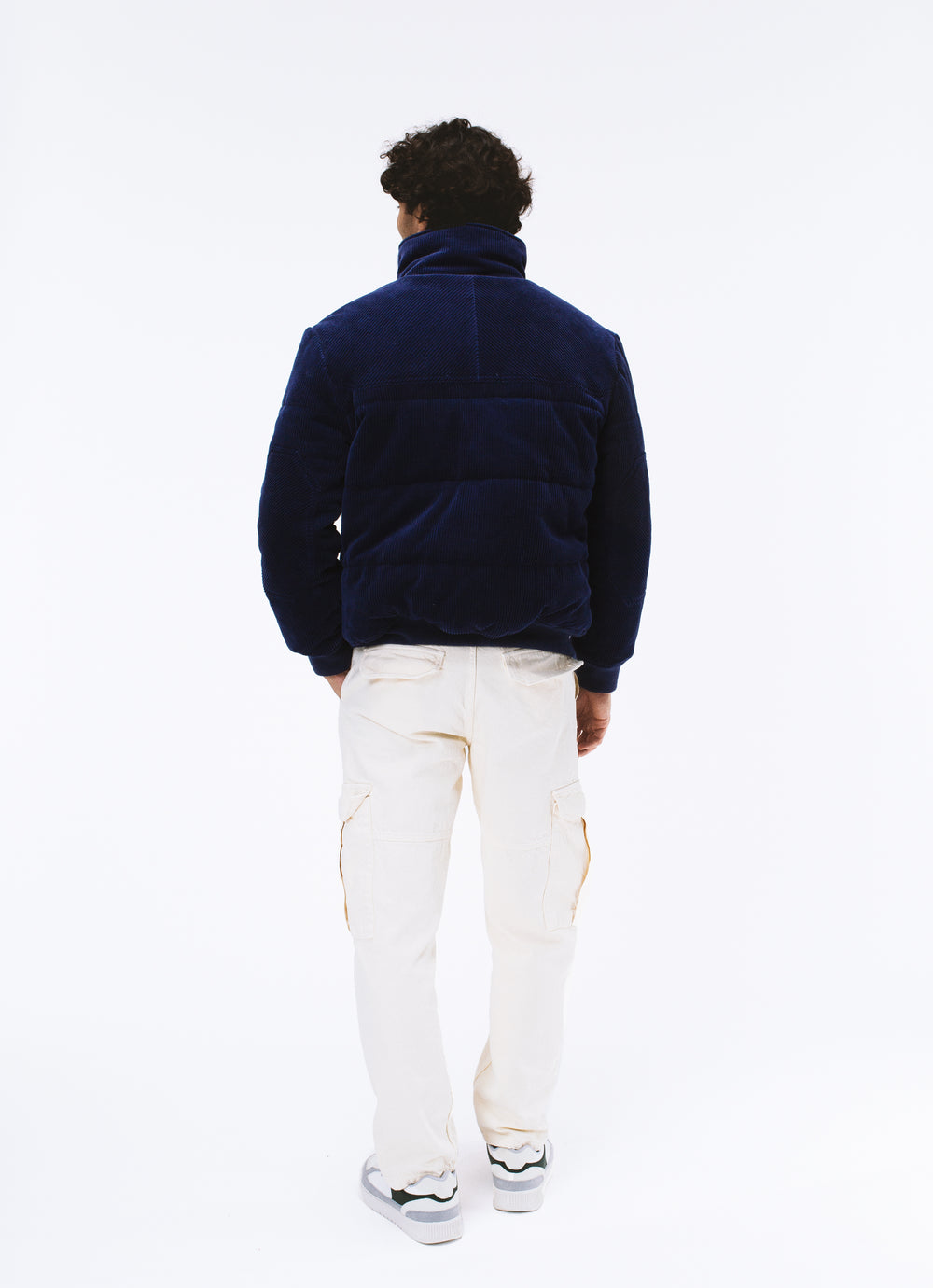 DOUDOUNE PUFFER NAVY - TAILLE L