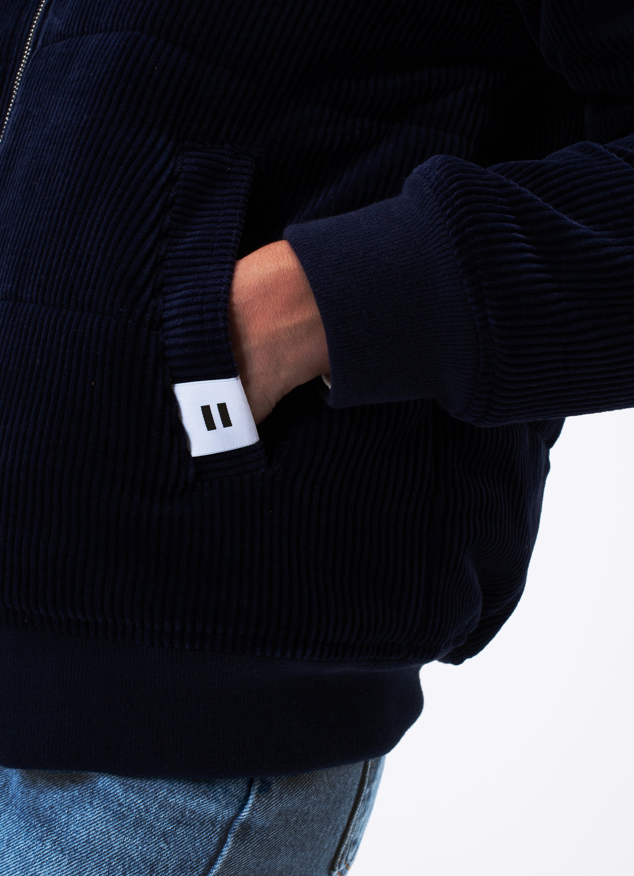 DOUDOUNE PUFFER NAVY - TAILLE L