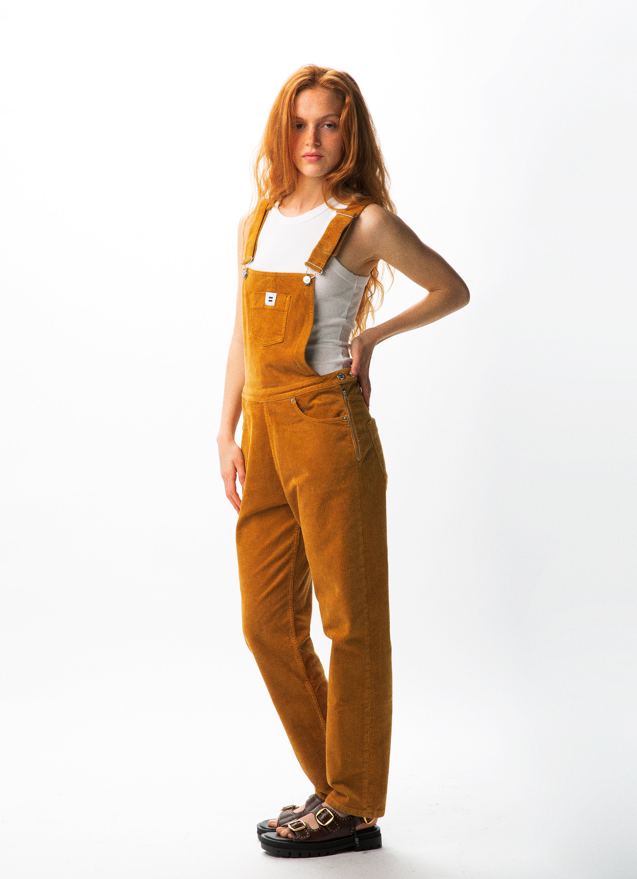 SALOPETTE CAMEL - TAILLE 34