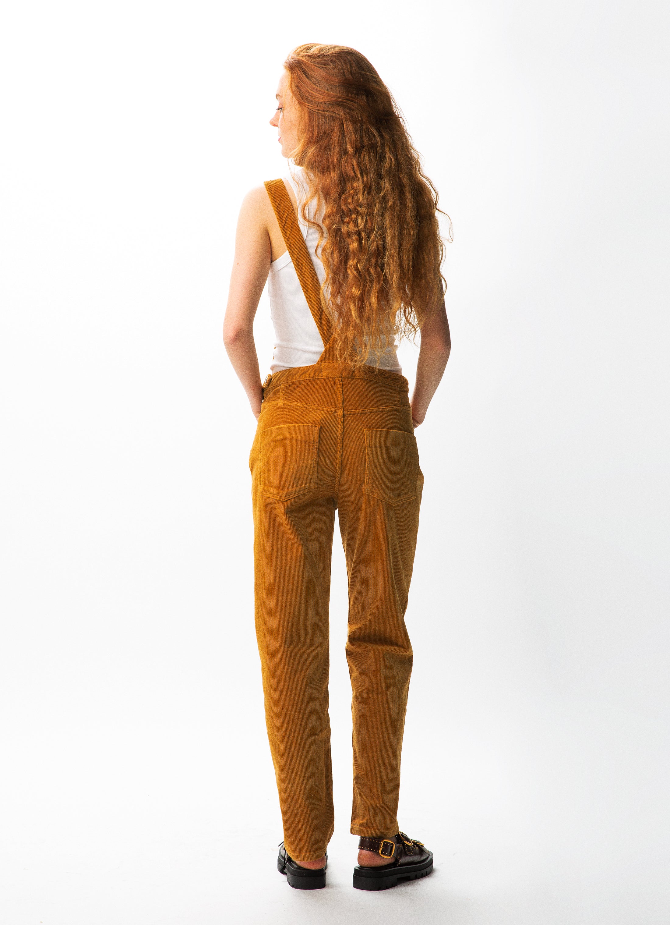 SALOPETTE CAMEL - TAILLE 34