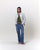VESTE WORKER TOILE ECRU