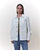 VESTE WORKER TOILE ECRU