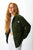 VESTE CÔTELÉ KAKI - TAILLE M