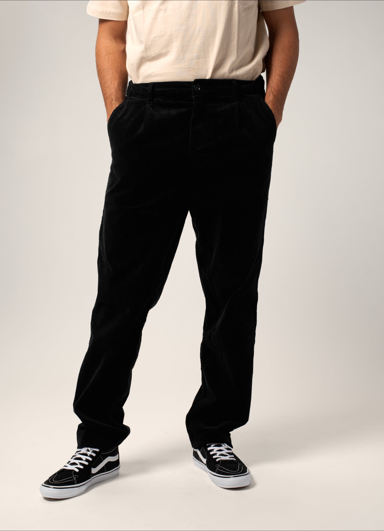 PANTALON PINCE HOMME NOIR