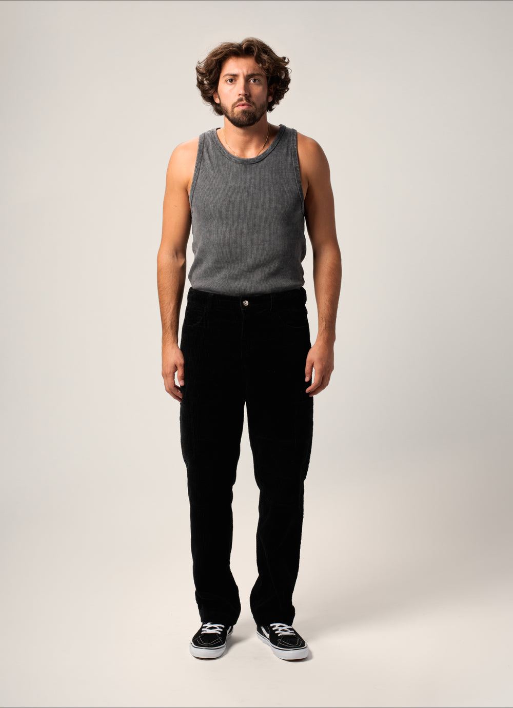 PANTALON CARGO NOIR