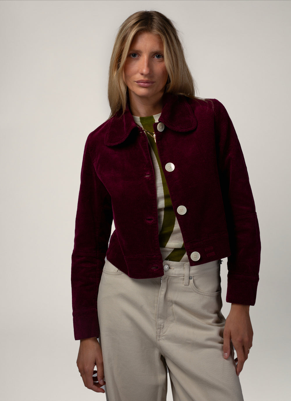 VESTE DAISY PRUNE