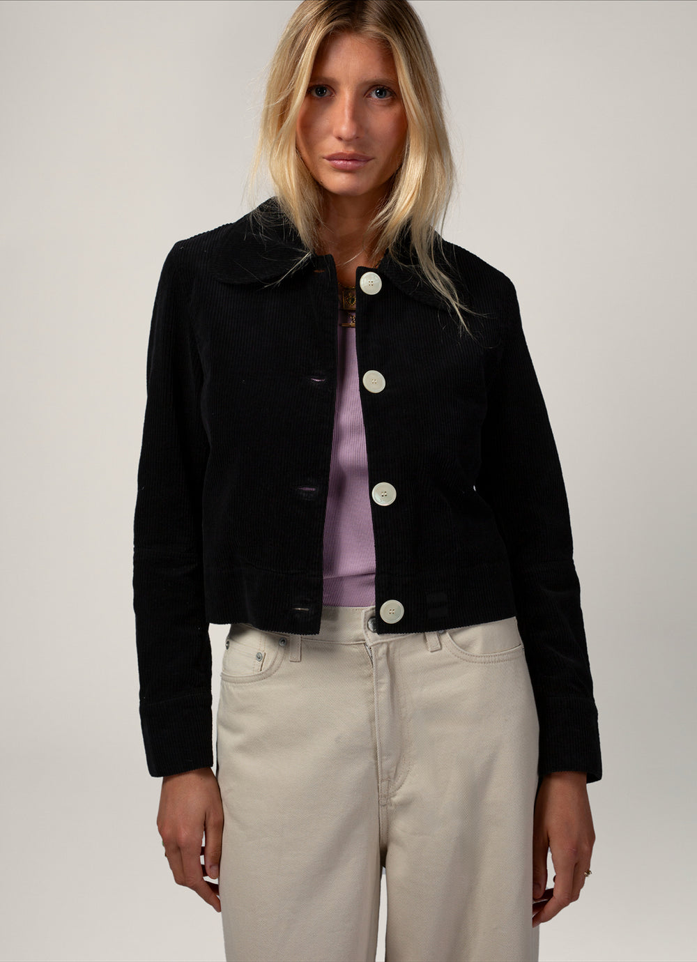 VESTE DAISY NOIRE - TAILLE  S