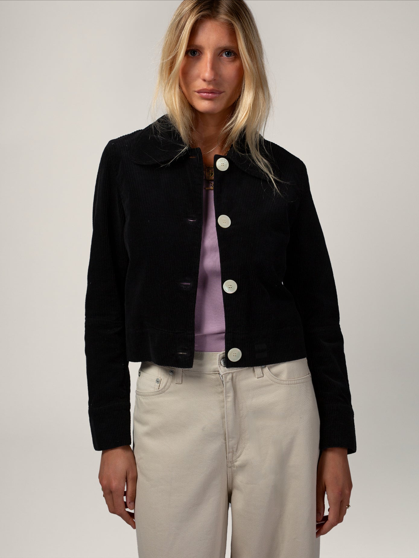 VESTE DAISY NOIRE - TAILLE  S