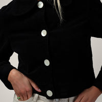 VESTE DAISY NOIRE - TAILLE  S