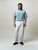 PANTALON CARGO TOILE ÉCRU