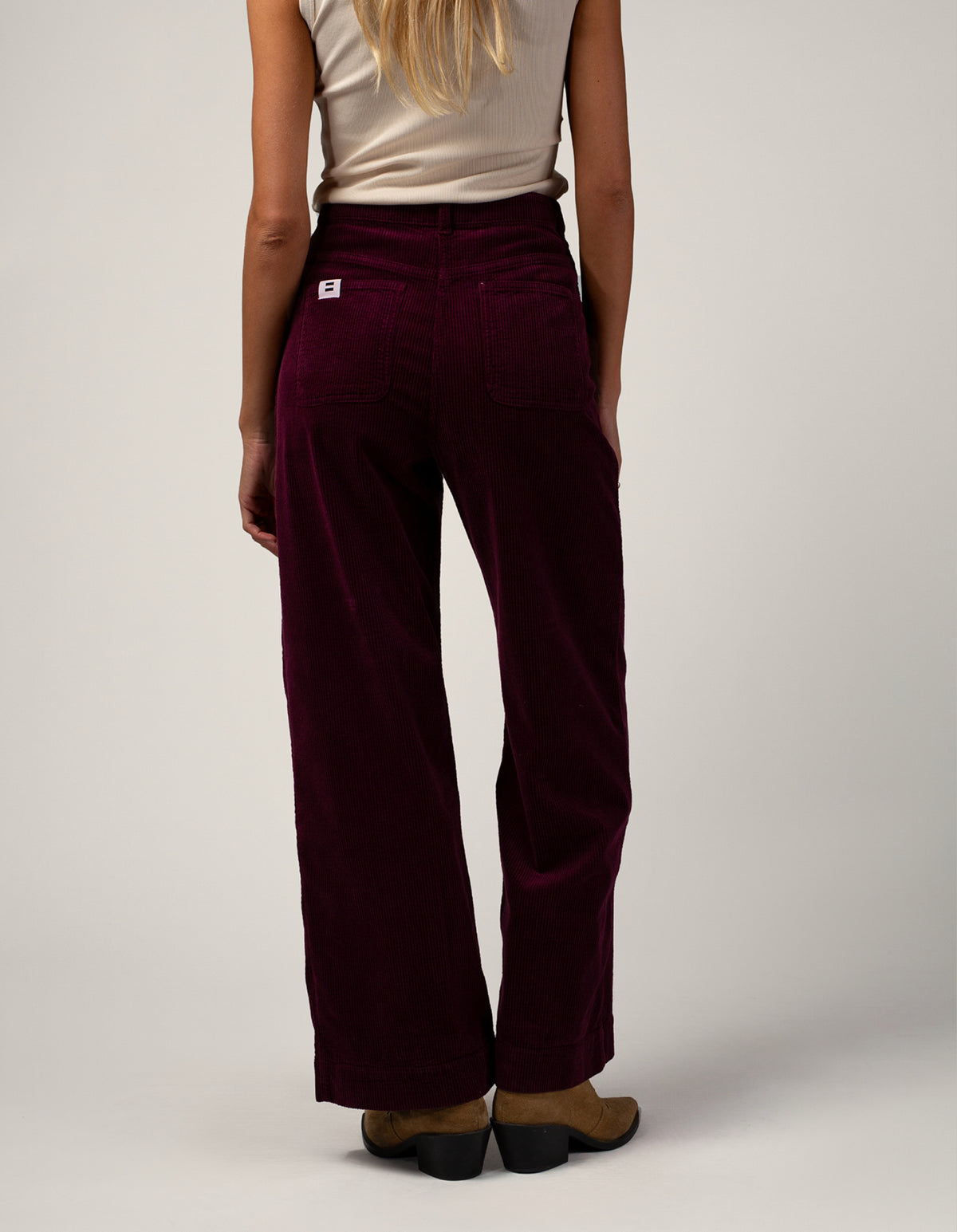 PANTALON JANE PRUNE