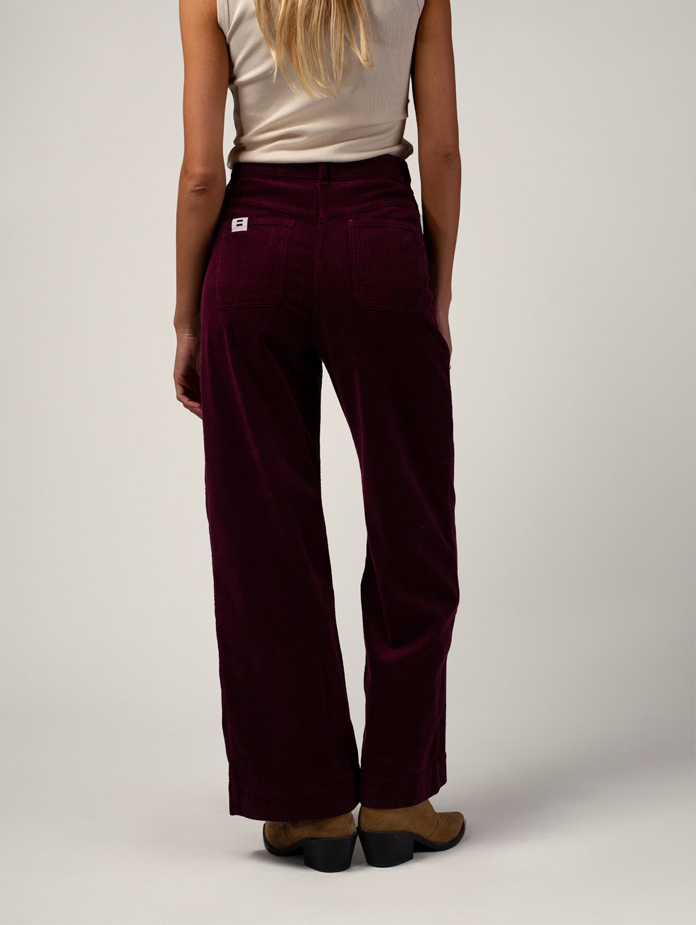 PANTALON JANE PRUNE