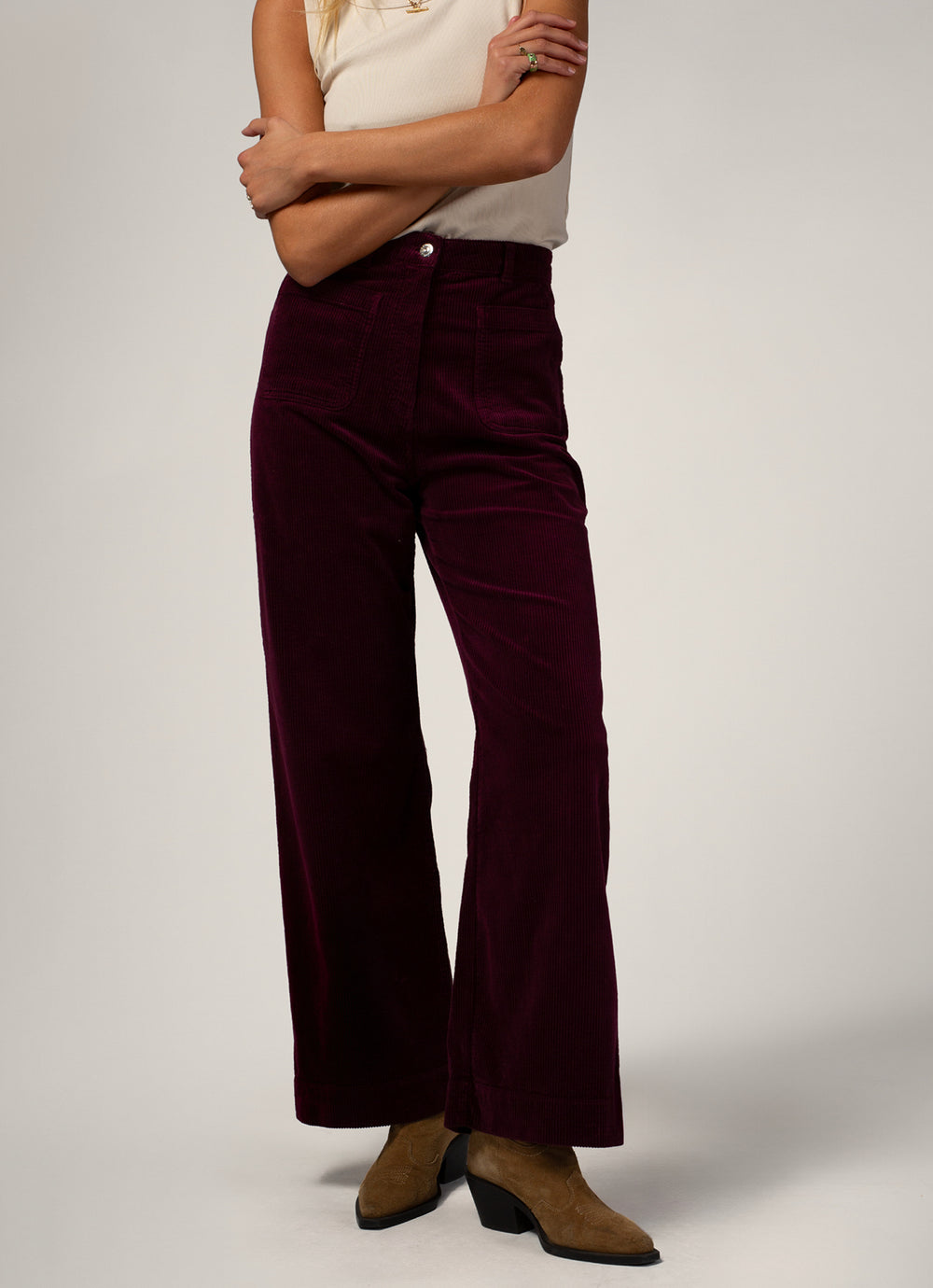 PANTALON JANE PRUNE