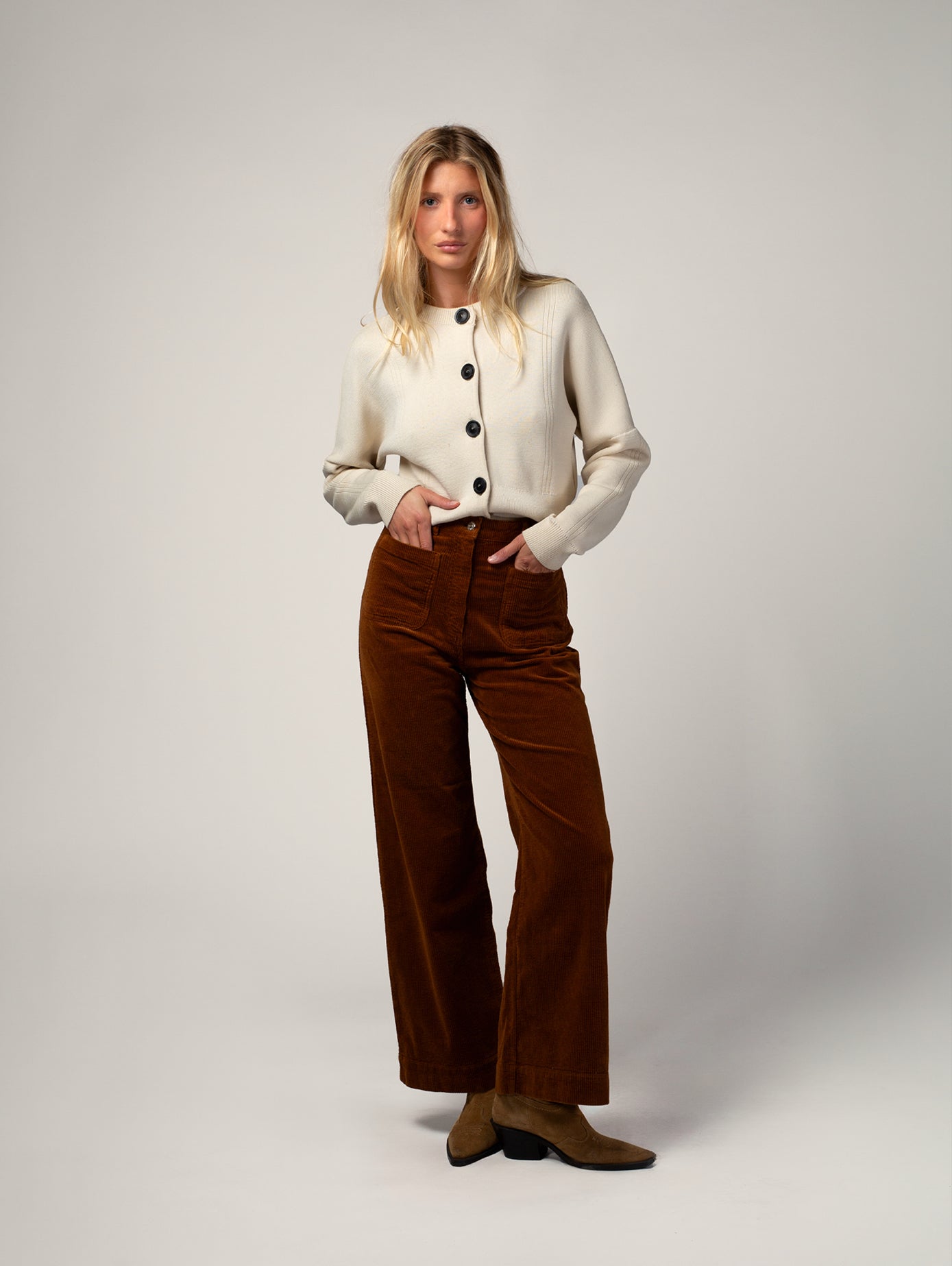 PANTALON JANE CAMEL