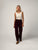 PANTALON JANE PRUNE - 36