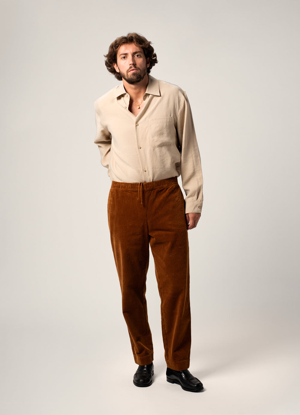 PANTALON LAZY HOMME CAMEL