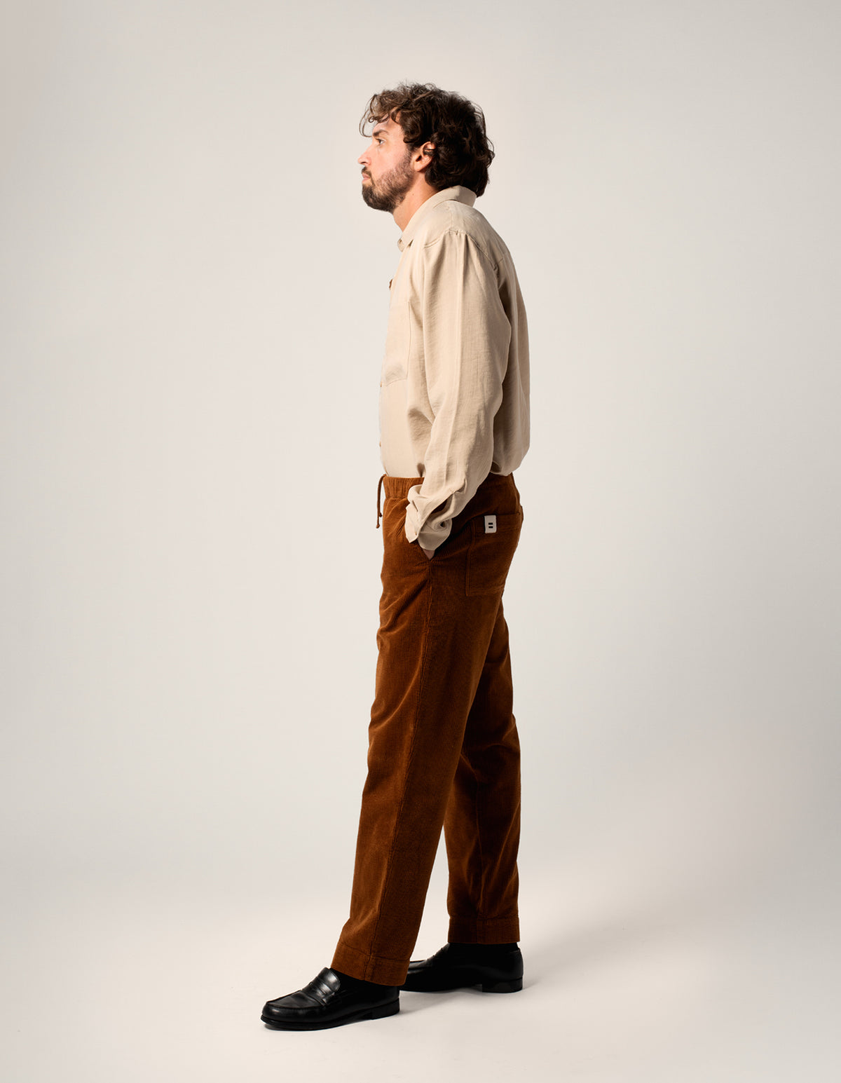 PANTALON LAZY HOMME CAMEL