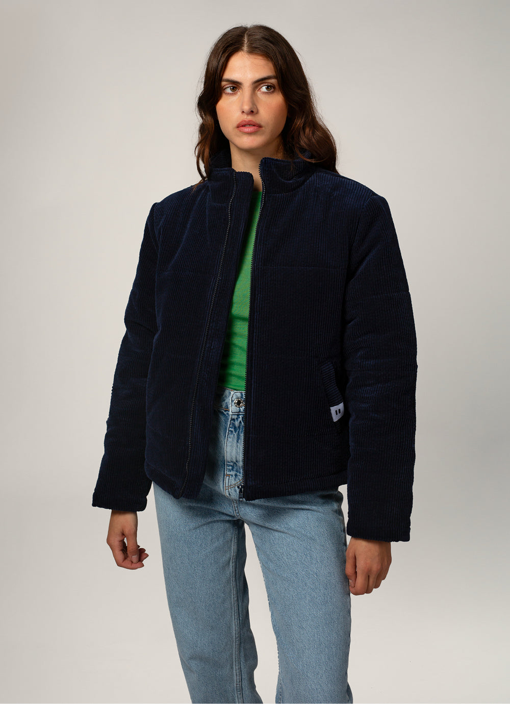 DOUDOUNE PUFFER FEMME NAVY