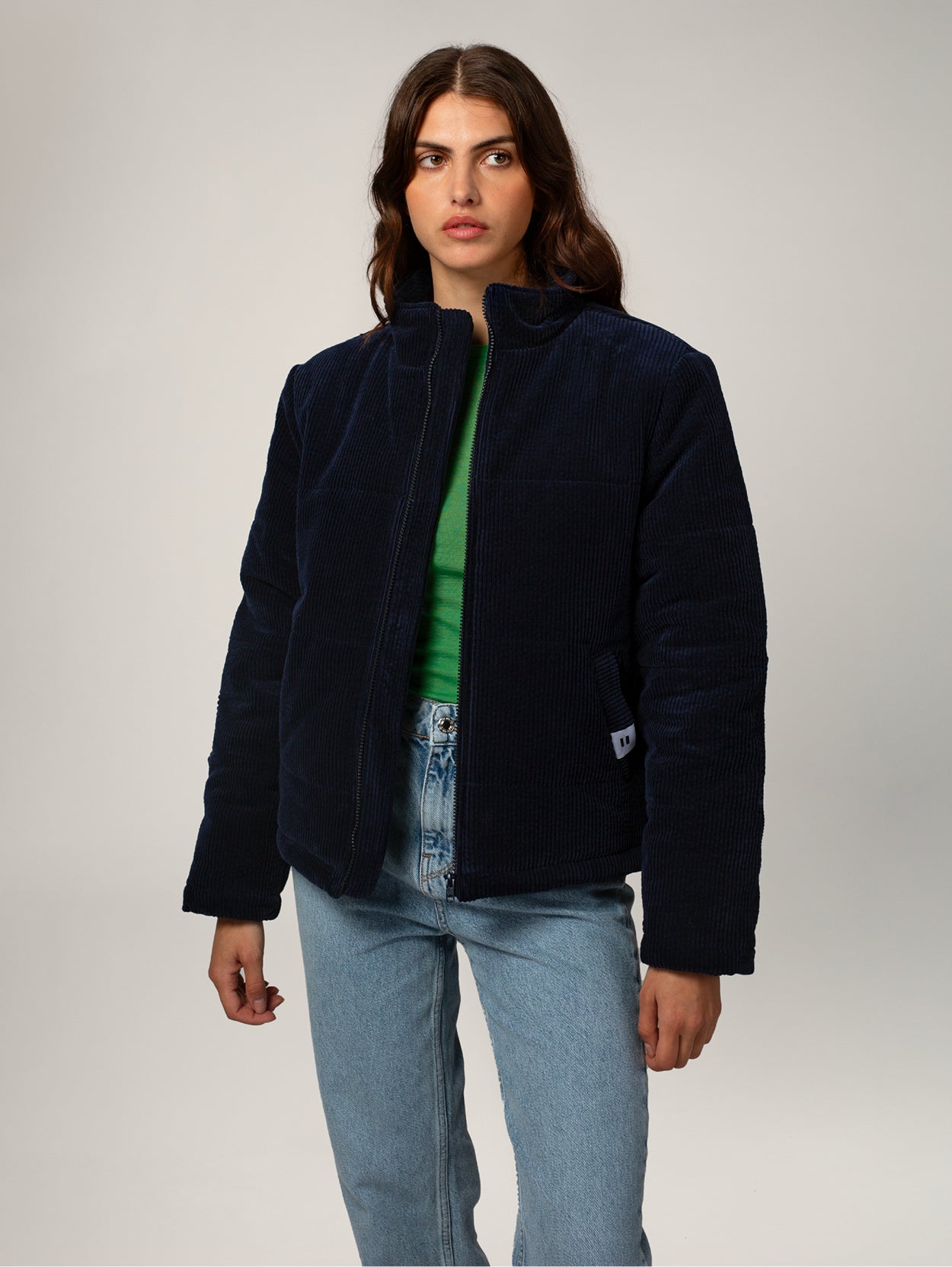 DOUDOUNE PUFFER FEMME NAVY