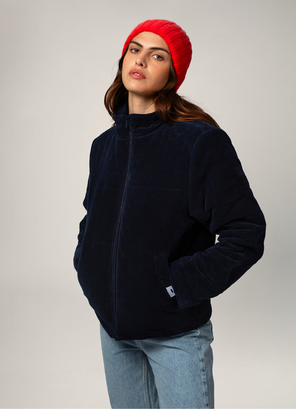 DOUDOUNE PUFFER FEMME NAVY