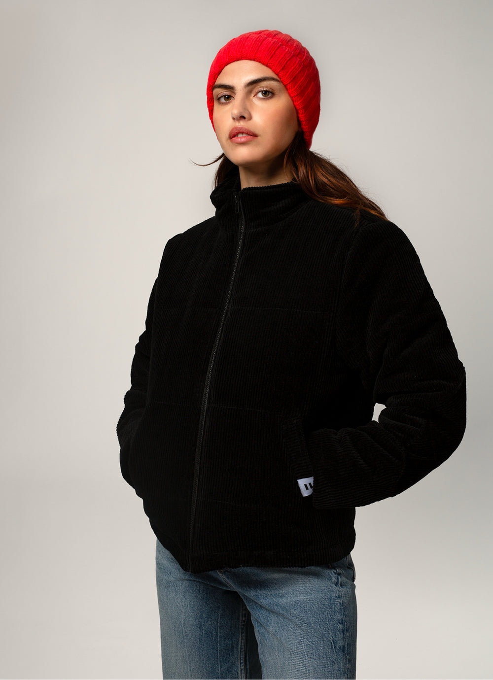 DOUDOUNE PUFFER FEMME NOIRE