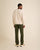 PANTALON DROIT HOMME VERT OLIVE