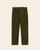 PANTALON DROIT HOMME VERT OLIVE